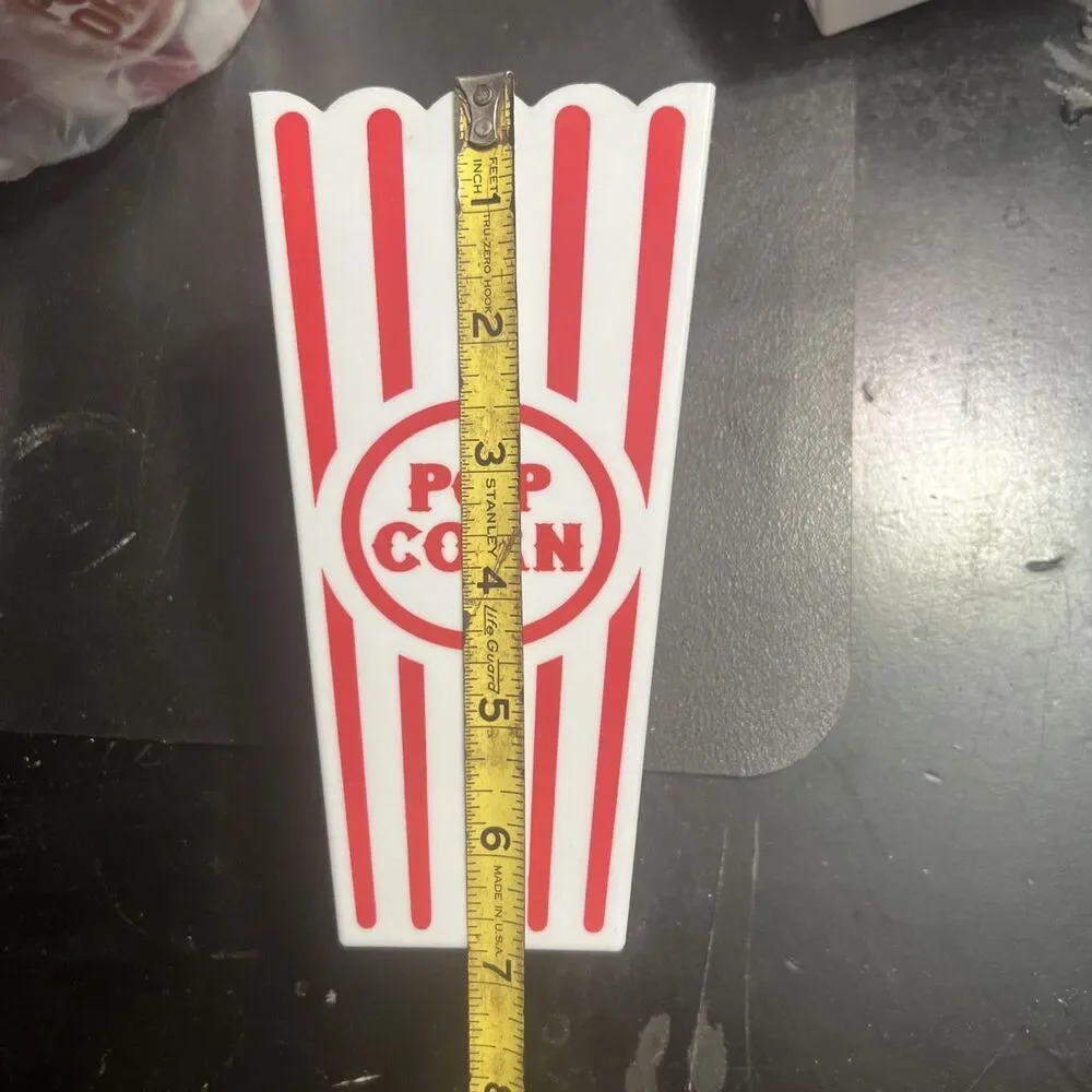Movie Night Popcorn Fanatic Lot of 20 Popcorn Buckets Containers Party Supplies